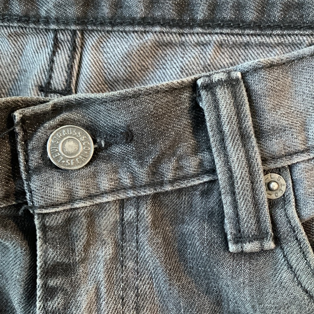 Levi’s Regular Fit 36 x 30 Black - Picture 6 of 14